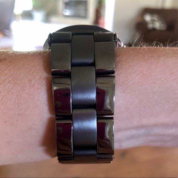 *Sold on Facebook* Michael Kors Gunmetal - Picture 4 of 8